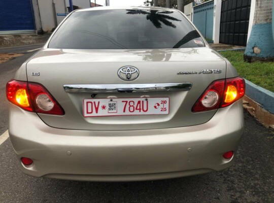 2012 Toyota Corolla Altis