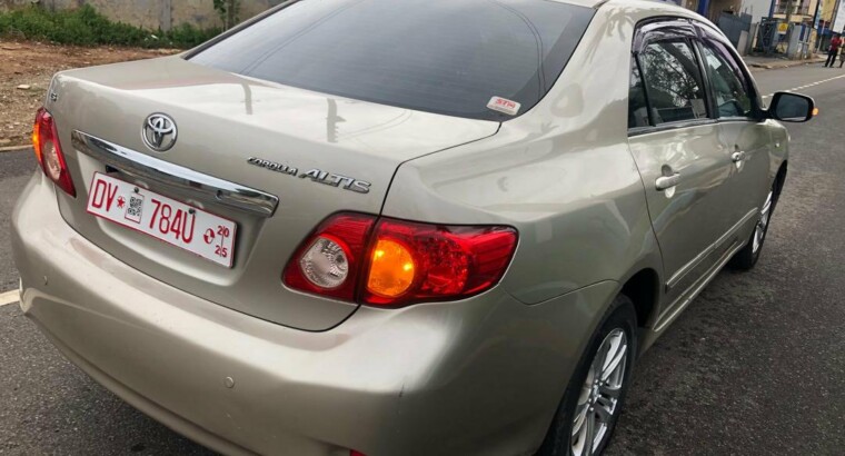 2012 Toyota Corolla Altis